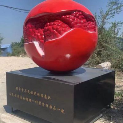 玻璃钢石榴雕塑 (14)