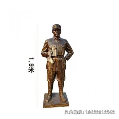 八路军抗战铜雕 (43)