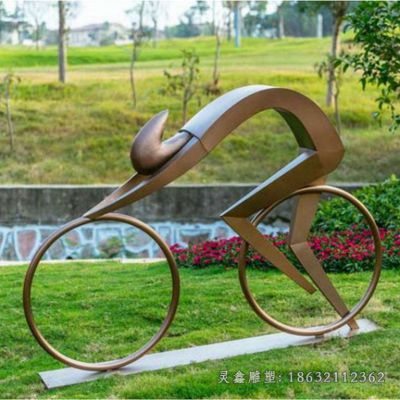 不锈钢抽象人物雕塑 (71)