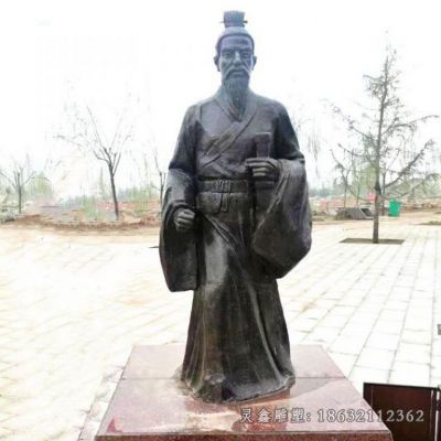 扁鹊人物铜雕 (7)