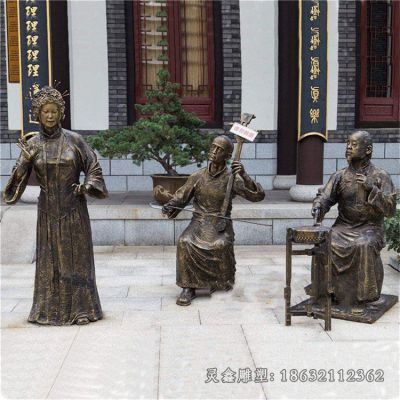 步行街人物铜雕 (22)
