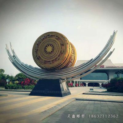 不锈钢公园景观雕塑