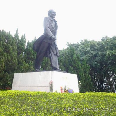 广场邓小平人物铜雕