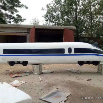不锈钢飞机模型雕塑
