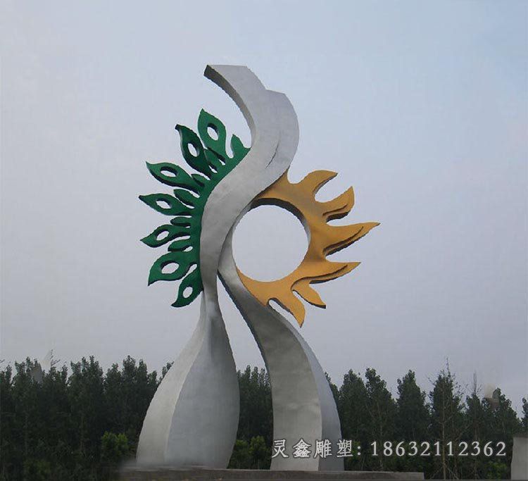 不锈钢户外建筑景观雕塑