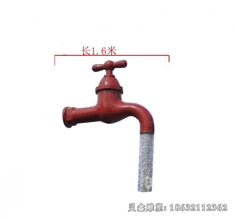 城市水龙头标志铜雕