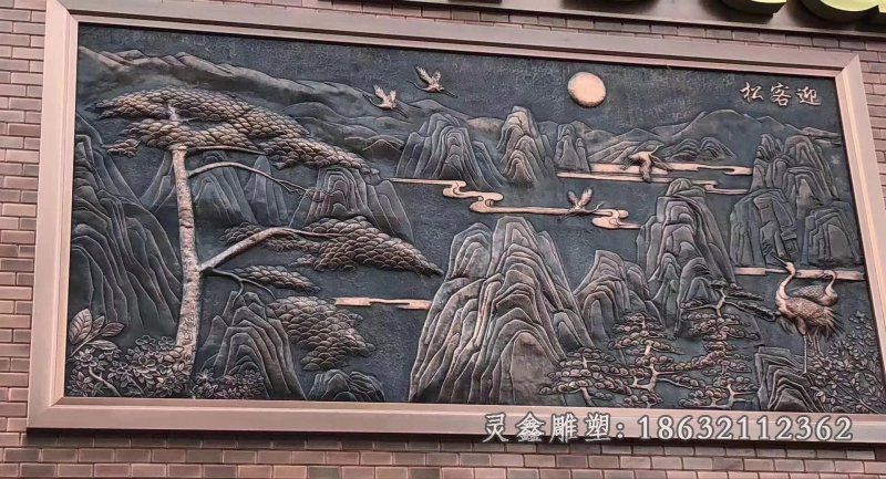 公园浮雕壁画景观铜雕